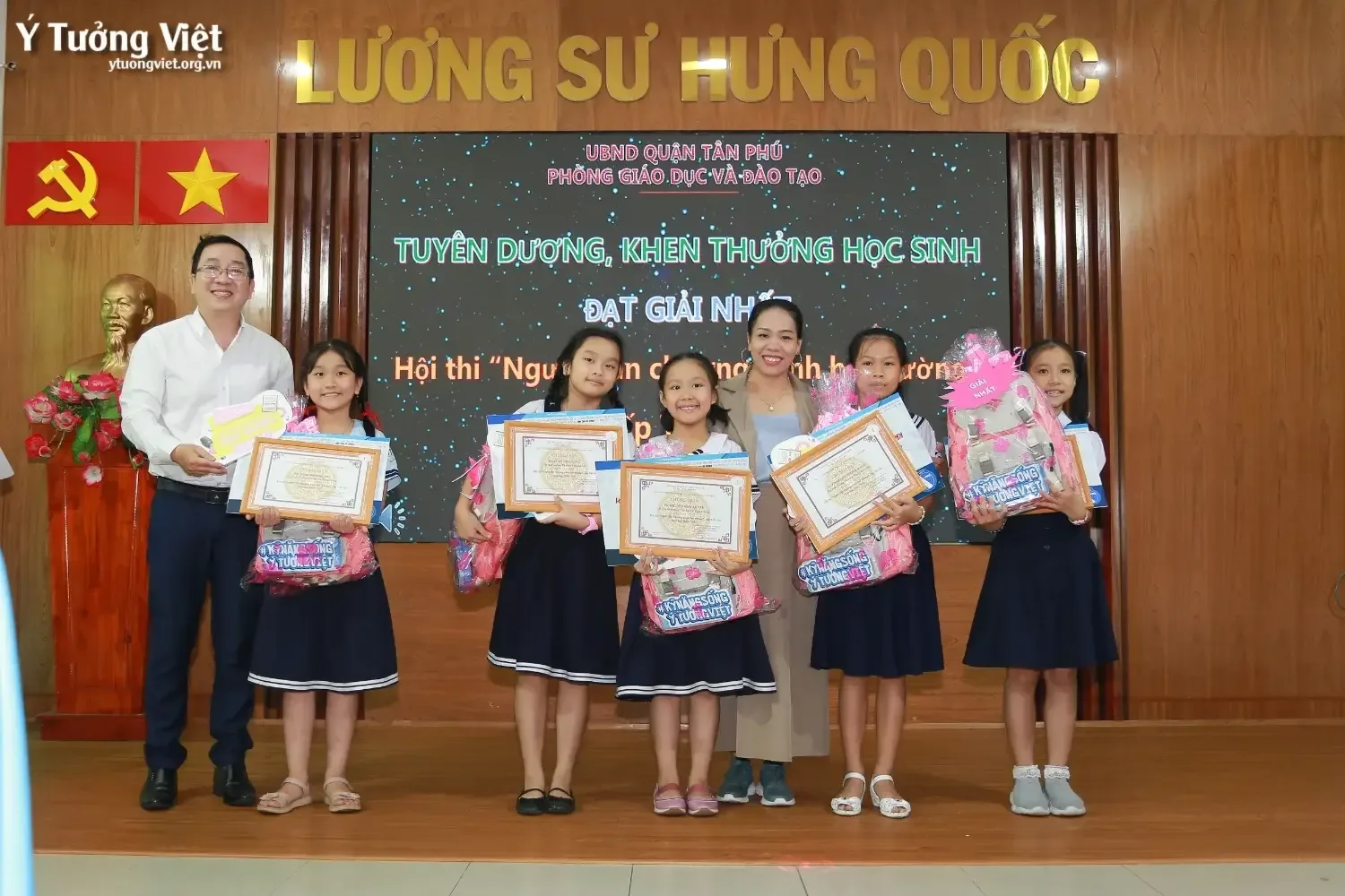 Lễ tổng kết hội thi Người dẫn chương trình học đường cấp tiểu học – Ghi dấu hành trình trưởng thành cùng các bạn nhỏ quận Tân Phú