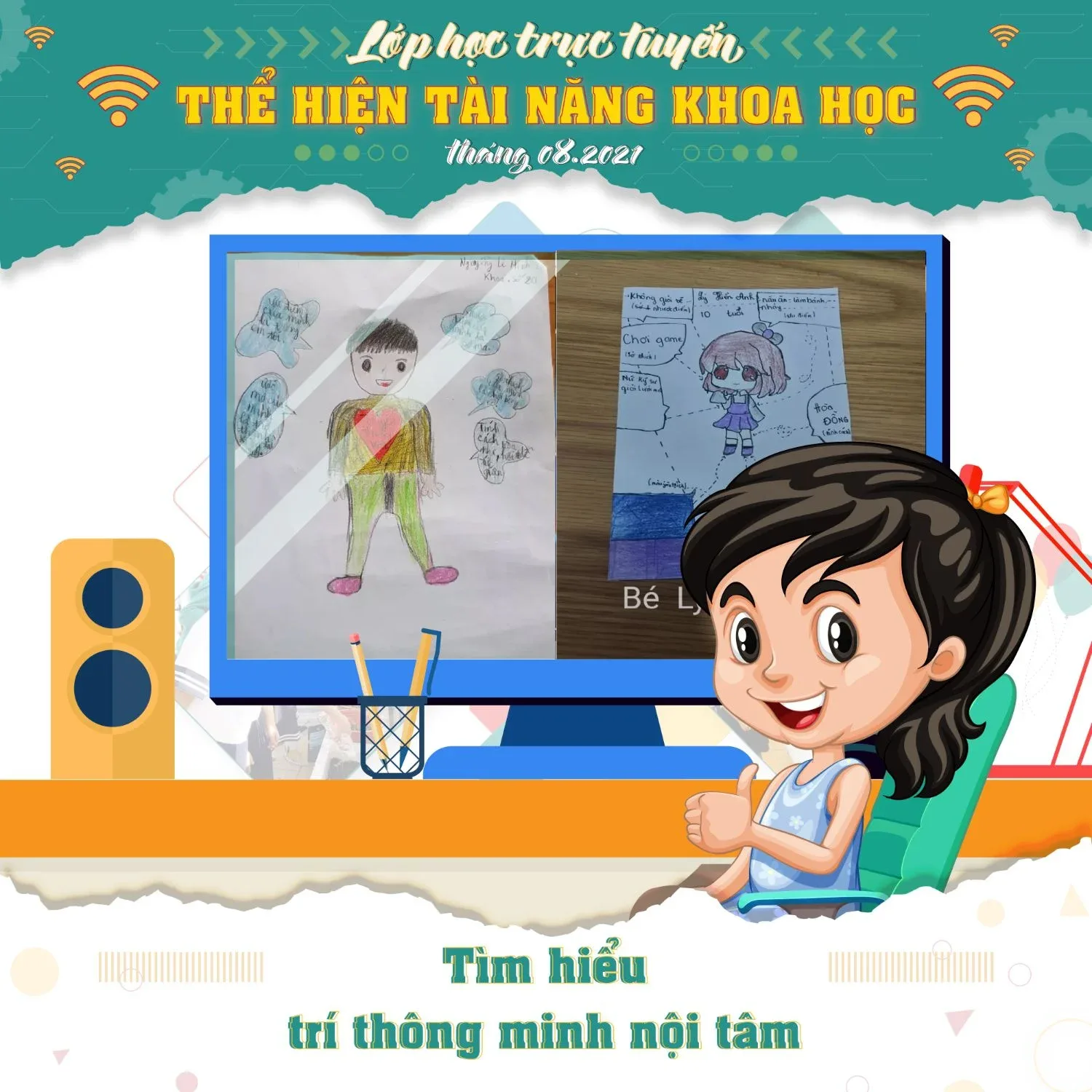 Khóa học Thể hiện tài năng khoa học 2021 - Phát triển năng lực sáng tạo