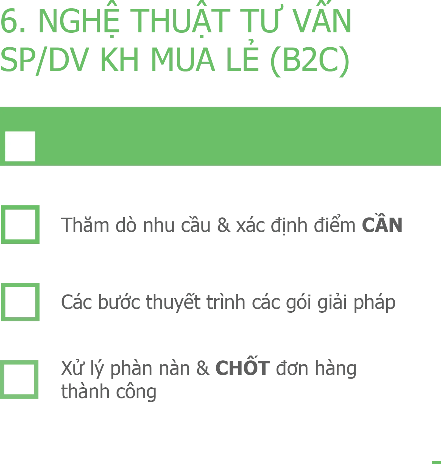 Biệt đội SALE - Chiến lược tâm lý trong kinh doanh
