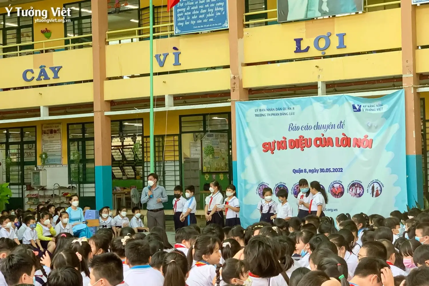 Trường Tiểu Học Phan Đăng Lưu Chuyên đề SỰ KỲ DiỆu CỦa LỜi NÓi Lời Hay Cho đi, ý đẹp Còn Mãi 01