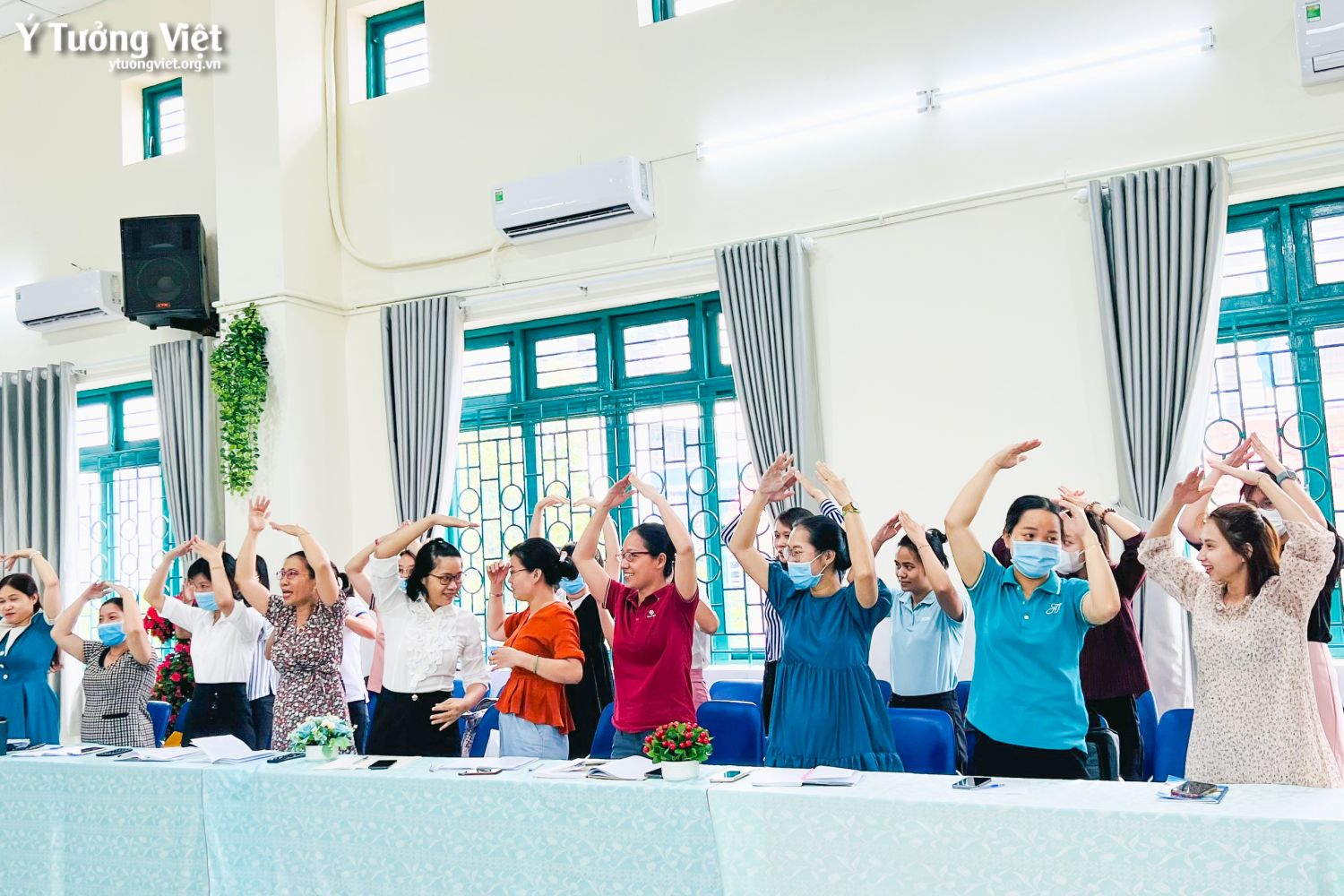 Bắt Nhịp Công Tác Chuẩn Bị Cho Năm Học Mới đầy Hứng Khởi Với Chuyên đề Giao Tiếp Thiện Cảm Trong Nhà Trường Cùng Trường Th Tân Hiệp 01