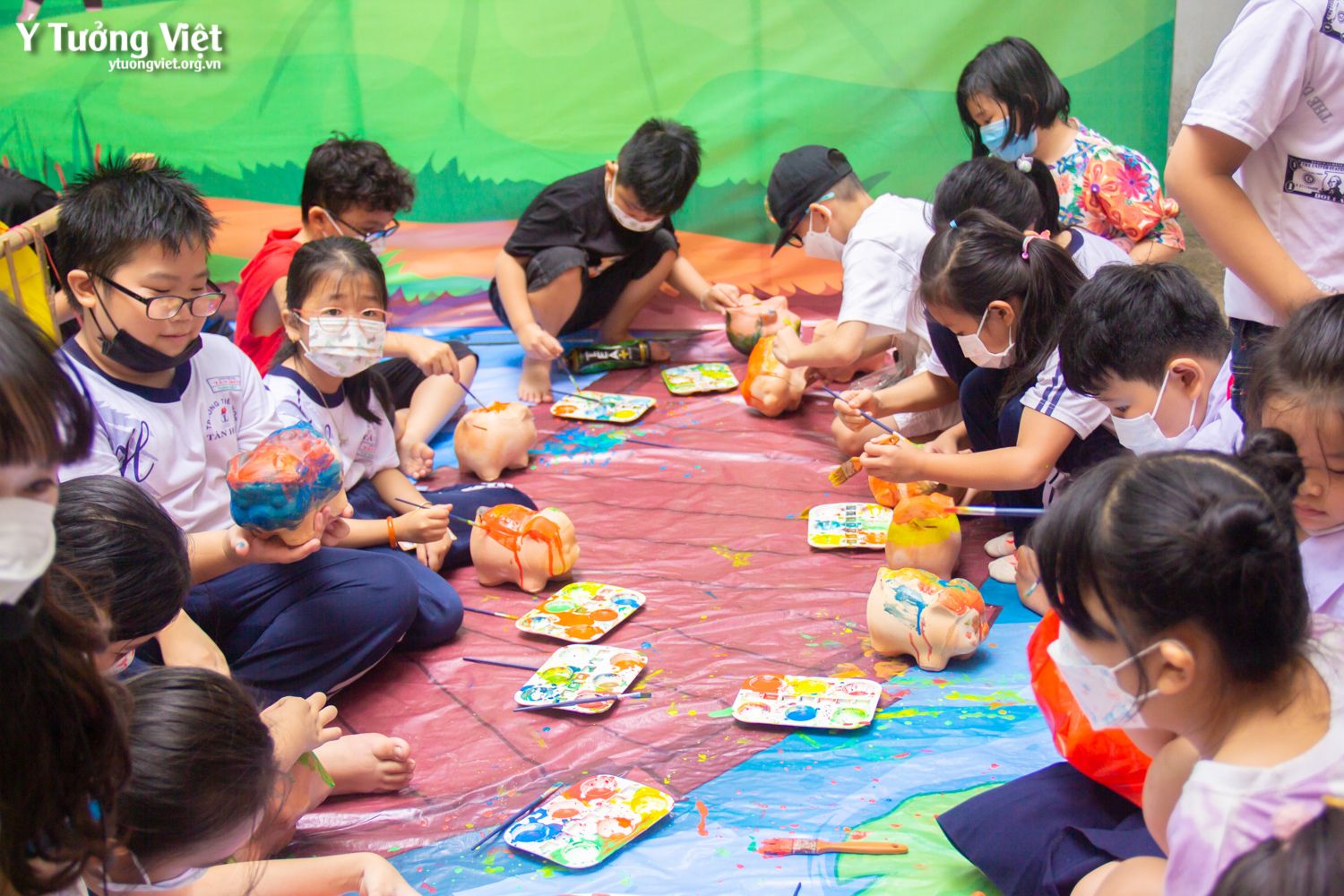 Chuyến Du Hành Miền Kí ức Tuổi Thơ Khám Phá Văn Hóa Dân Gian Của Các Bạn Nhỏ Trường Th Tân Hóa 11