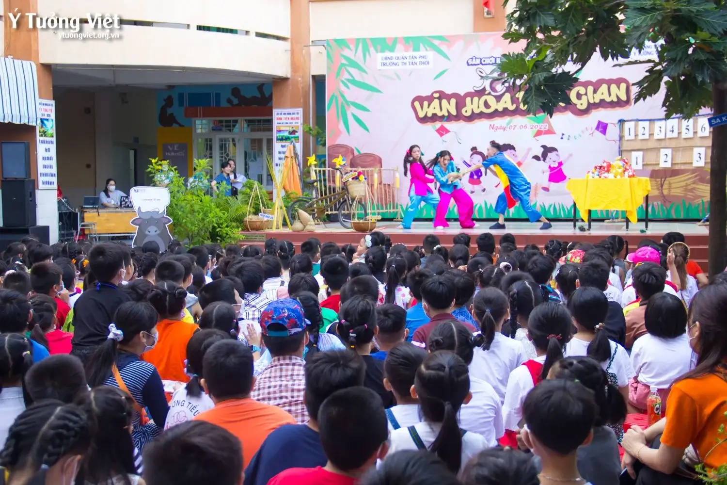 Mang Màu Sắc Văn Hóa Dân Gian đến Cùng Các Bạn Nhỏ Trường Th Tân Thới 01