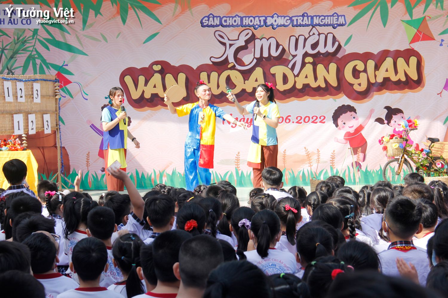 Nối Dài Hành Trình Khám Phá Văn Hóa Dân Gian Cùng Các Bạn Nhỏ Trường Th Âu Cơ 01