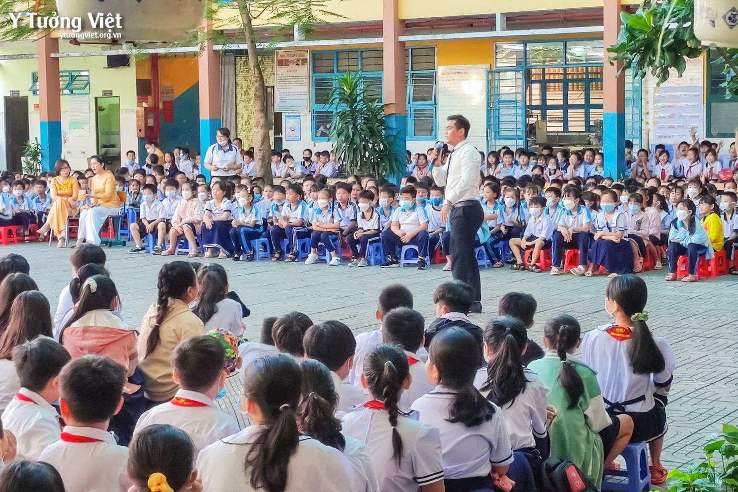 Sau Mỗi Chương Trình, Chỗ Mình Không Rác Chung Tay Bảo Vệ Môi Trường, Rèn Lỗi Sống Văn Minh Cùng Trường Th Phan Đăng Lưu 02 2