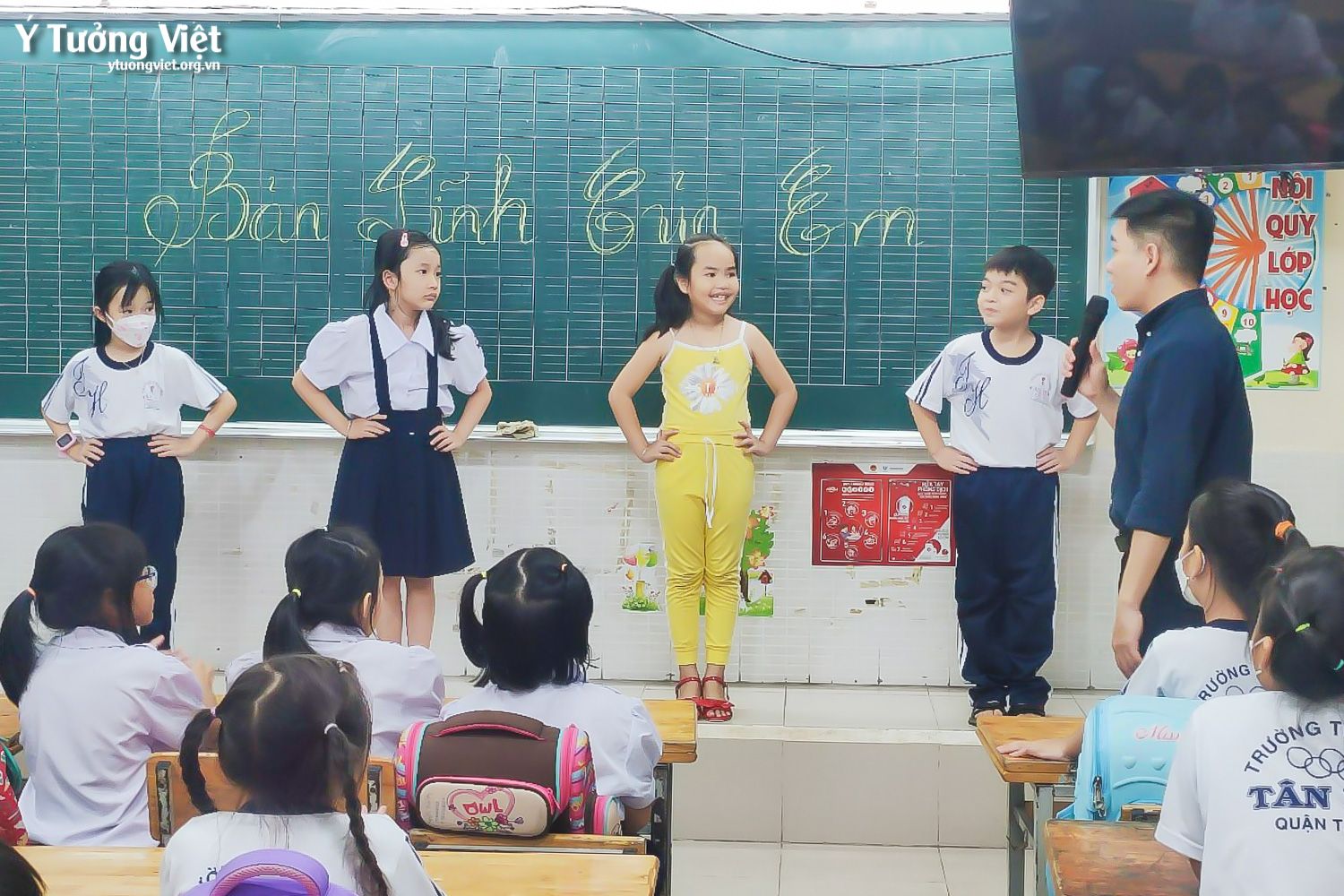 Clb Mc Nhí ở Trường Th Tân Hóa 01