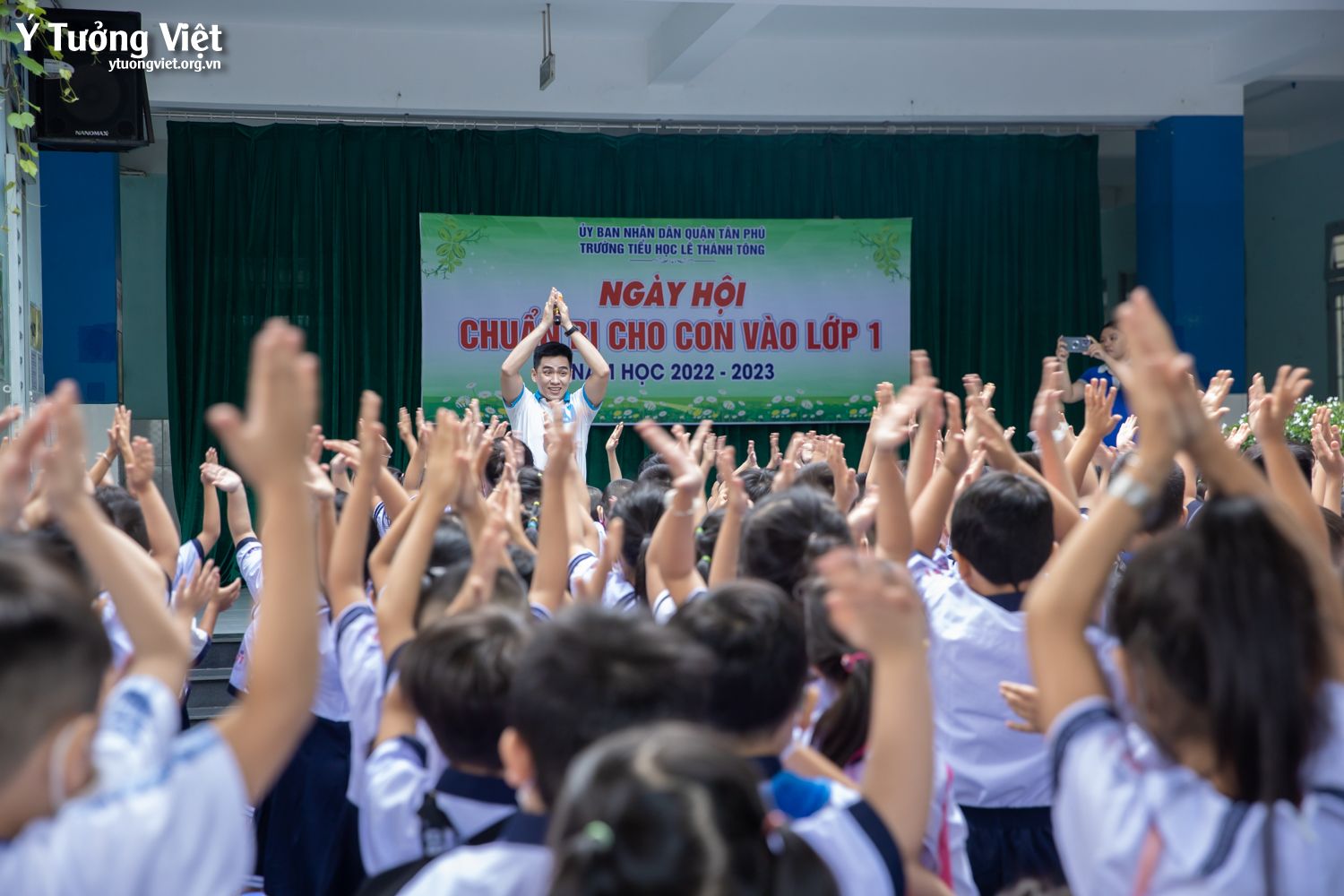 Ngày Hội Dành Cho Học Sinh Lớp Một Trường Mới Bạn Mới Hết Mình Cùng Các Bạn Nhỏ Lớp Một Trường Th Lê Thánh Tông 01