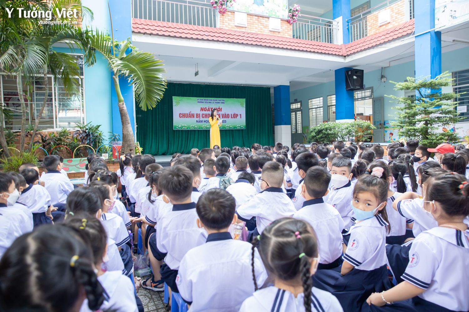 Ngày Hội Dành Cho Học Sinh Lớp Một Trường Mới Bạn Mới Hết Mình Cùng Các Bạn Nhỏ Lớp Một Trường Th Lê Thánh Tông 18