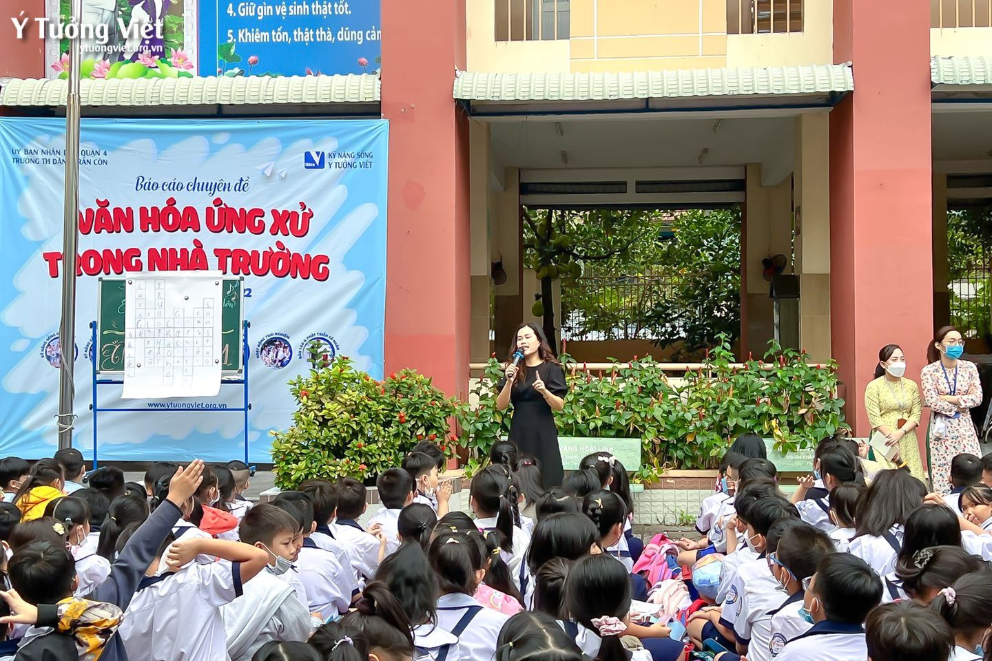 Văn Hoá ứng Xử Trong Nhà Trường Trường Th Đặng Trần Côn 01
