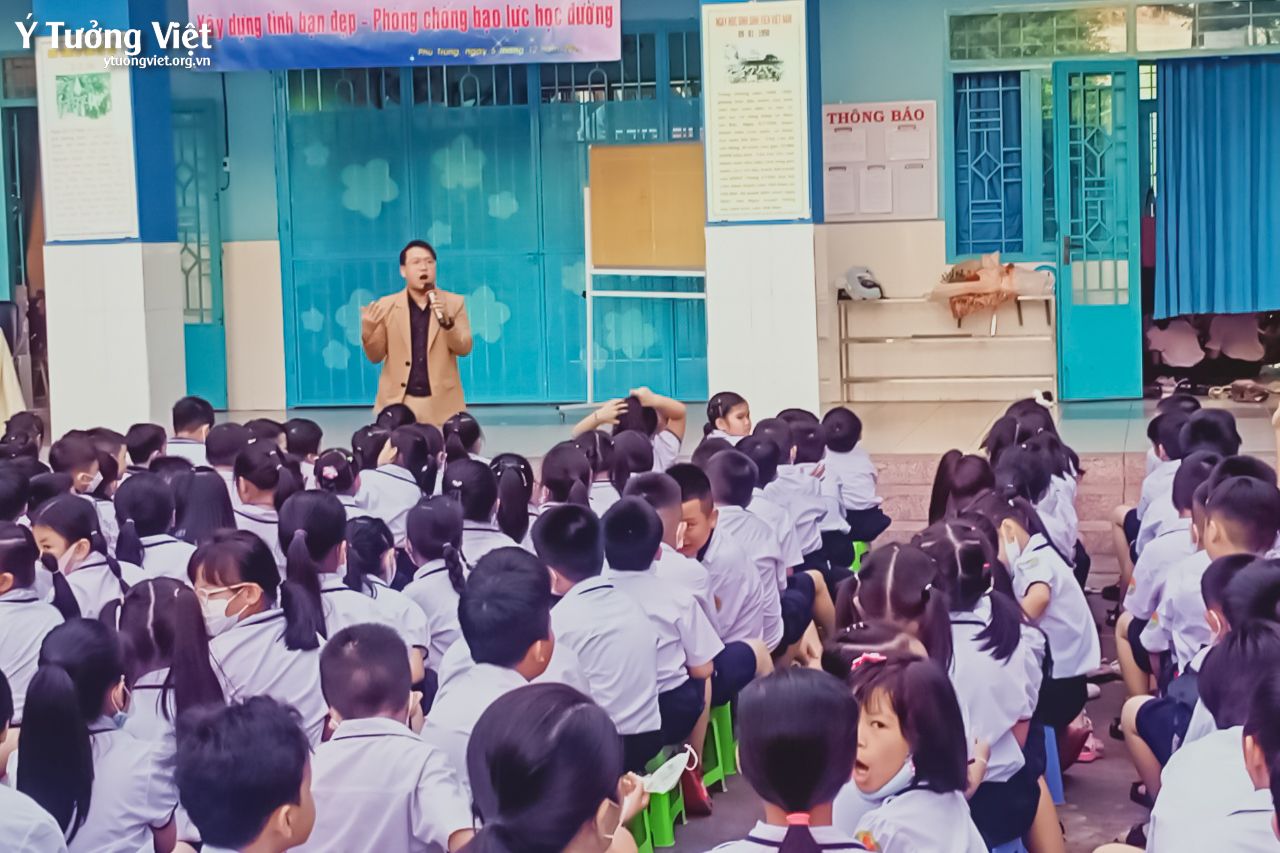 Xây Dựng Tình Bạn đẹp Nói Không Với Bạo Lực Học đường Cùng Các Bạn Học Sinh Trường Th Hồ Văn Cường 02