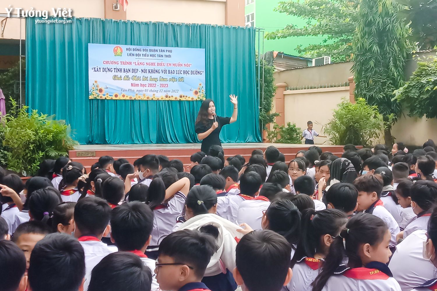 Xây Dựng Tình Bạn đẹp Nói Không Với Bạo Lực Học đường Cùng Các Bạn Học Sinh Trường Th Tân Thới 01