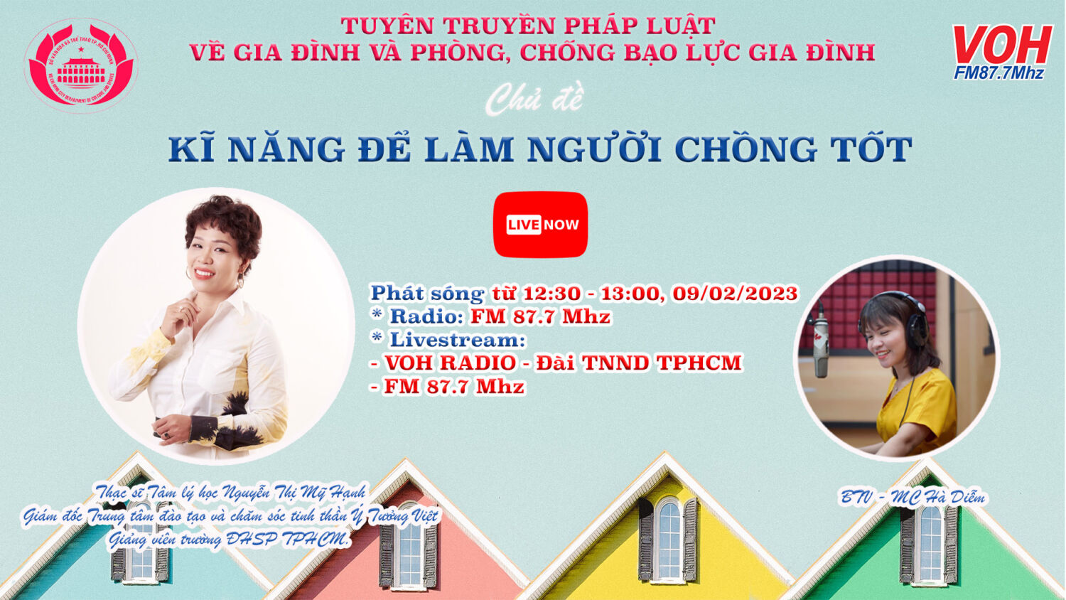 Chương Trình Phát Sống Trực Tiếp Kỹ Năng để Làm Một Người Chồng Tốt Cùng Ths Nguyễn Thị Mỹ Hạnh Bỏ Túi Bí Kíp Giữ Lửa Hôn Nhân 08