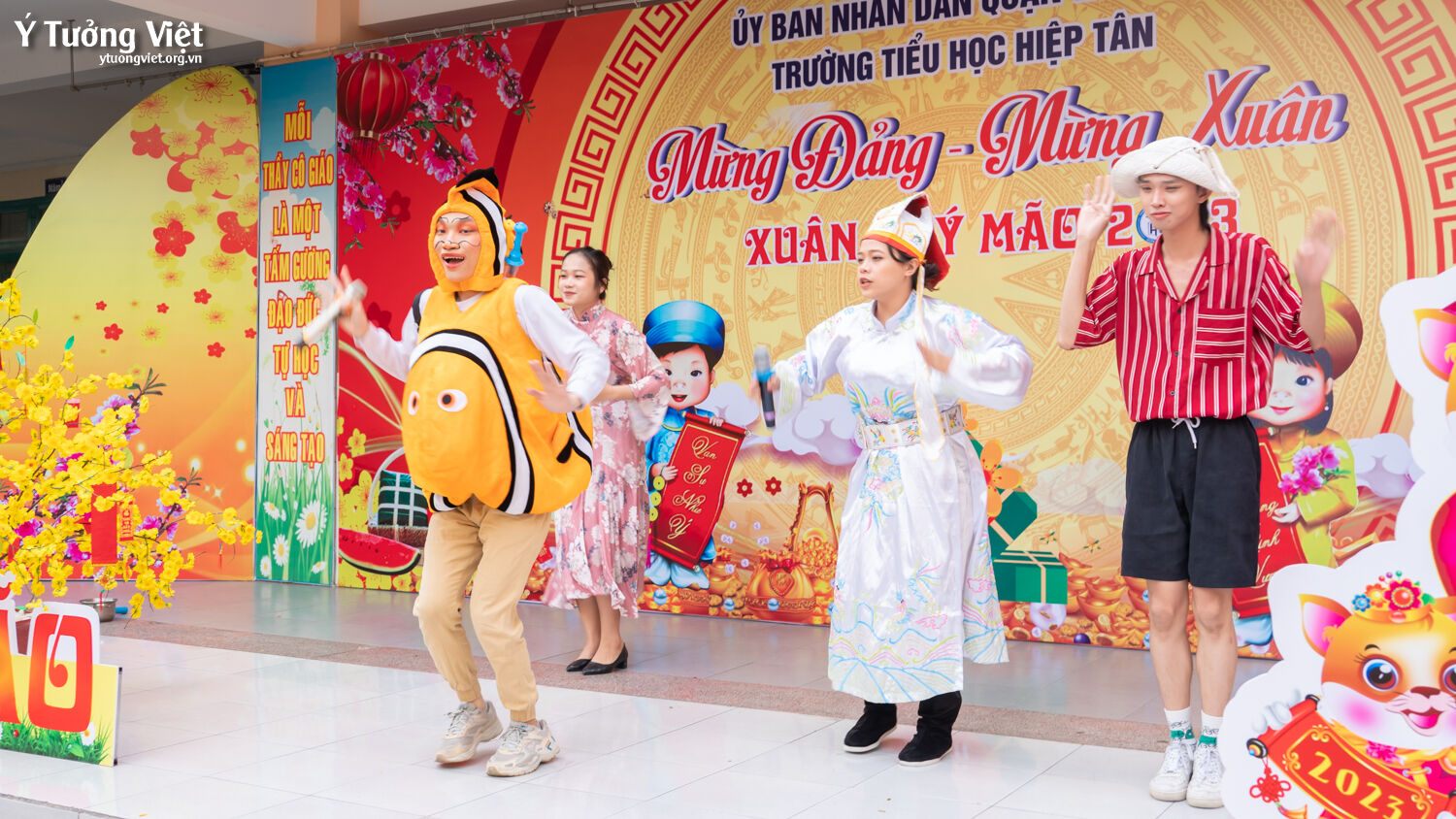 Cùng Chuỗi Kịch Tuổi Thơ Tết Xửa Tết Xưa Mang Những Hương Sắc Ngày Tết đến Cùng Các Bạn Nhỏ Th Phan Chu Trinh Và Th Hiệp Tân 12
