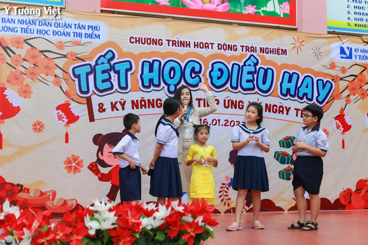 Một Ngày Vui Xuân ý Nghĩa Cùng Các Bạn Nhỏ Th Đoàn Thị Điểm 02