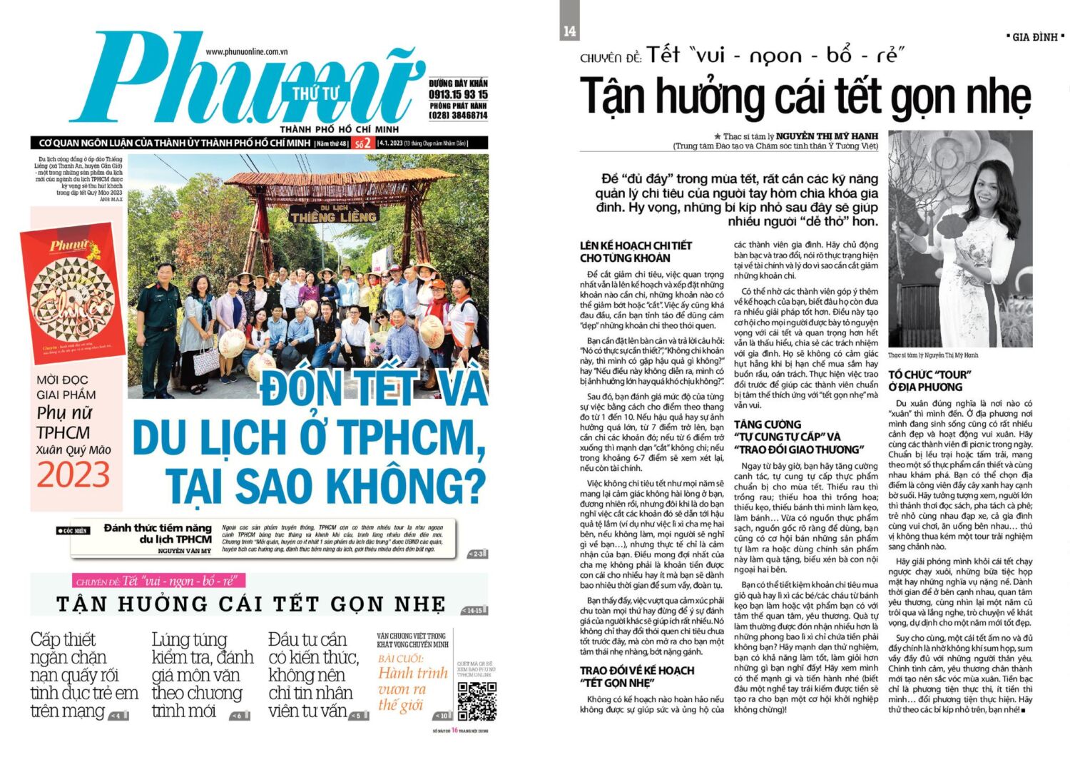 Tận Hưởng Cái Tết Gọn Nhẹ 01
