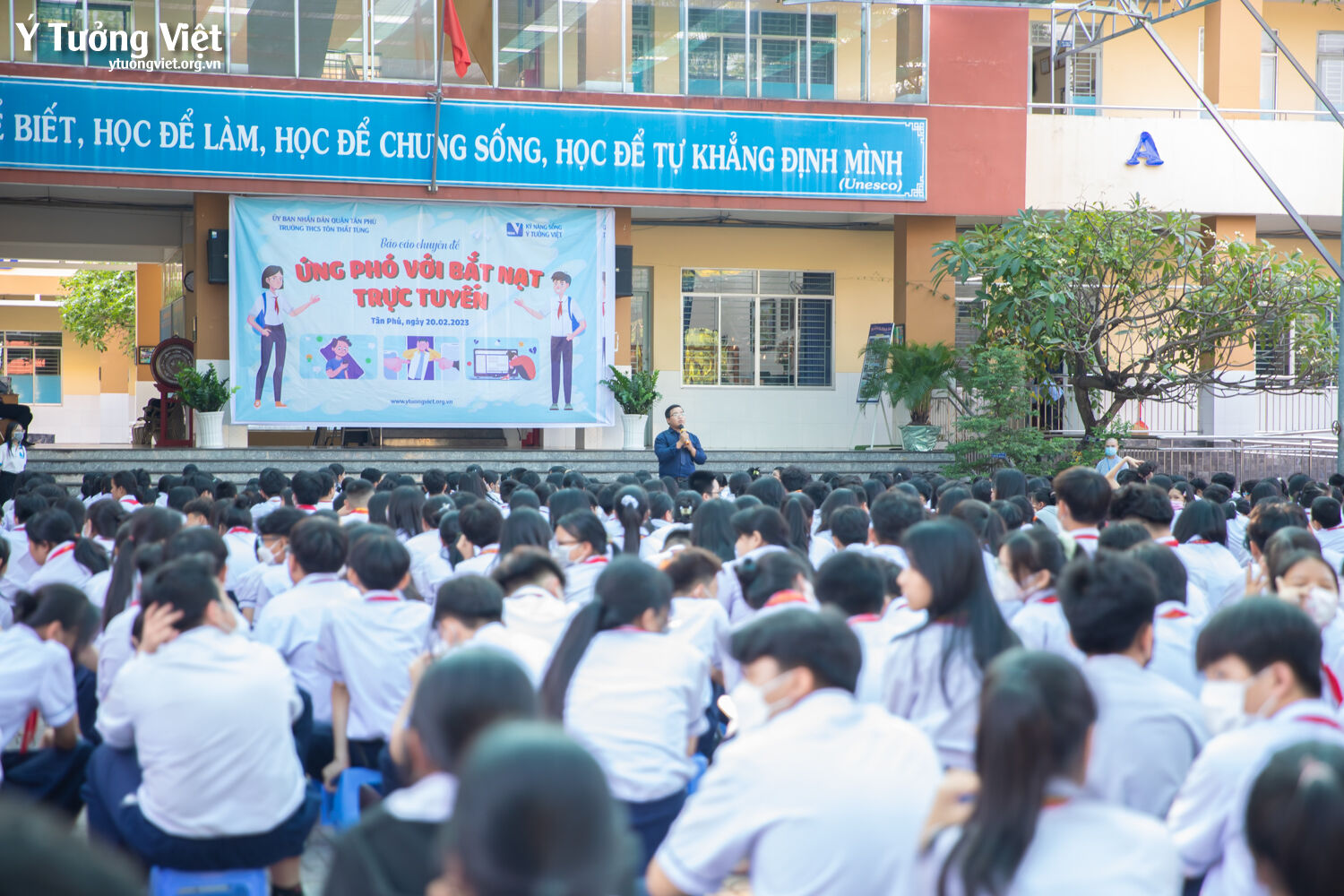 Chuyên đề Ứng Phó Với Bắt Nạt Trực Tuyến Trở Thành Những Netizen Văn Minh Cùng Các Bạn Học Sinh Thcs Tôn Thất Tùng 01