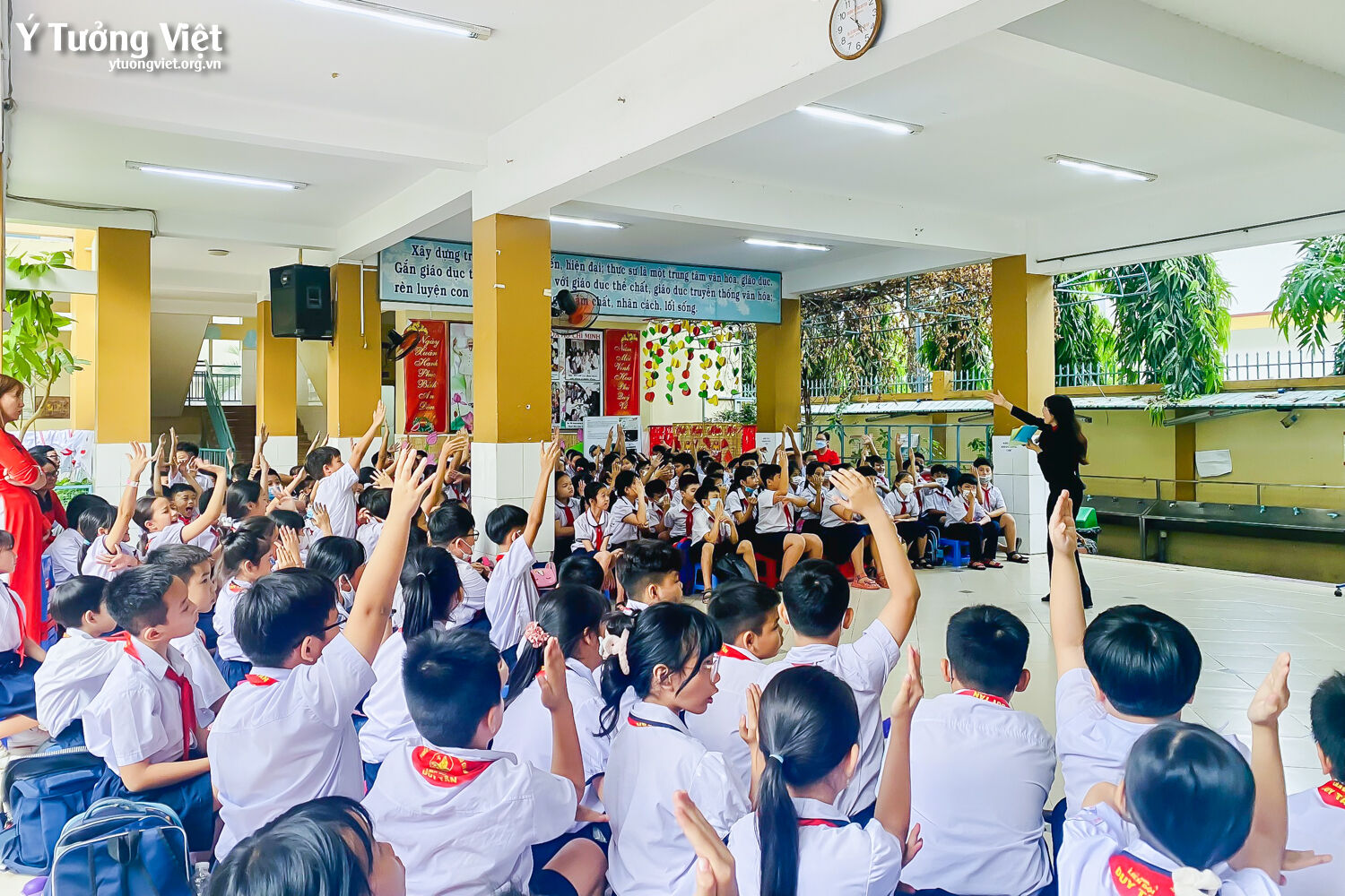 Học Cách Kết Nối Yêu Thương Cùng Các Bạn Học Sinh Trường Th Duy Tân 01