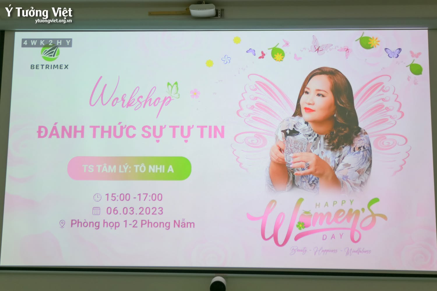 Một ngày ý nghĩa cùng “phái đẹp” công ty Betrimex trong chuyên đề “Đánh thức sự tự tin”