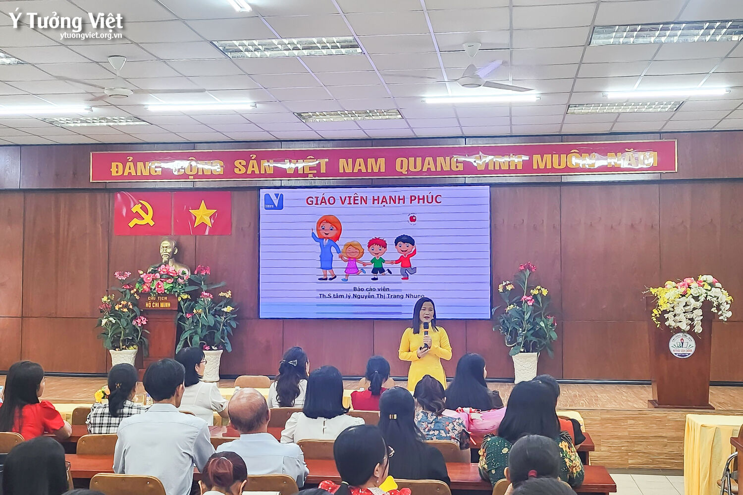 Tập Huấn Giáo Viên Hạnh Phúc Trường Th Huỳnh Văn Chính 01