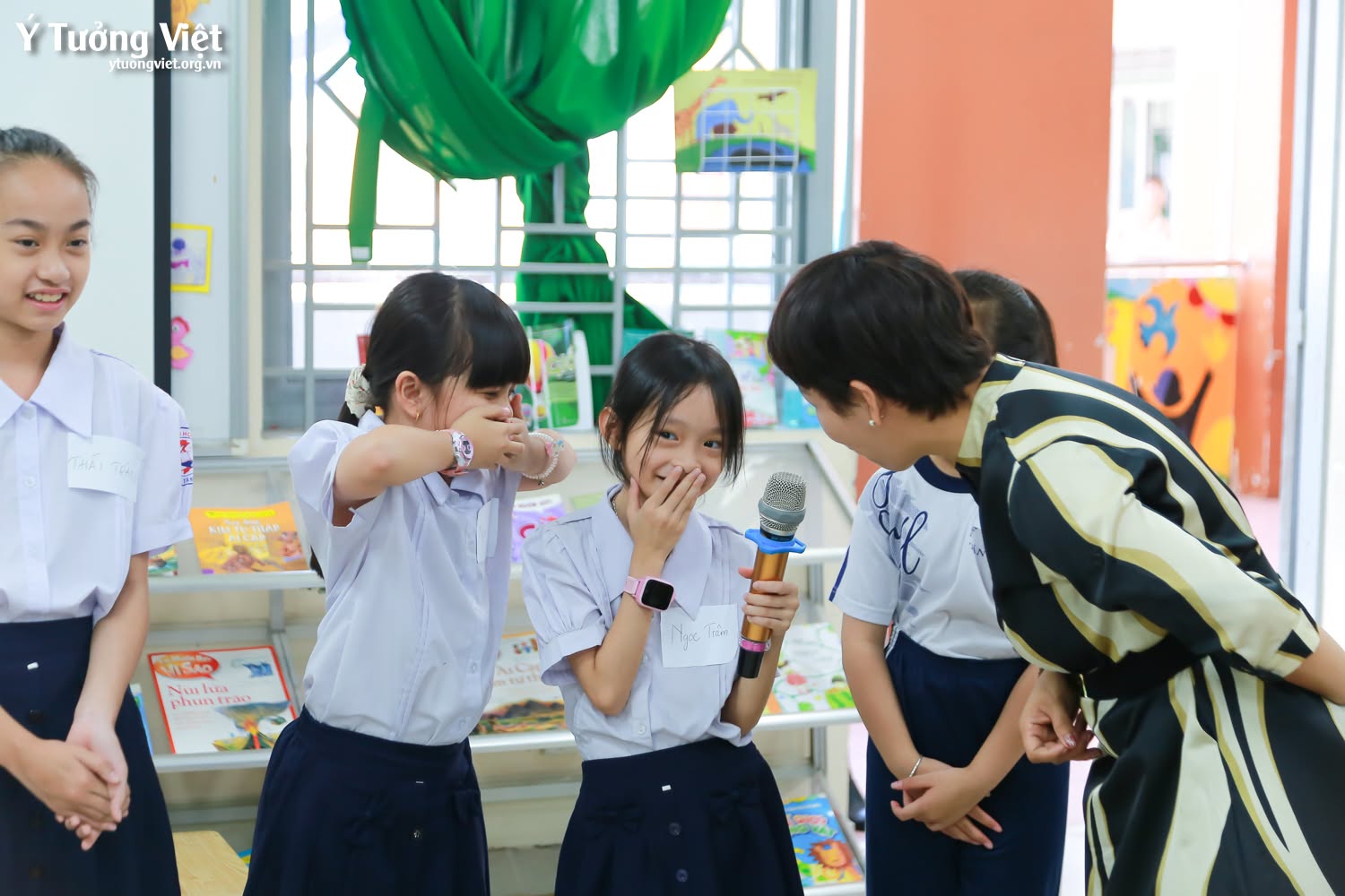Tập huấn chung kết cuộc thi “Tìm kiếm tài năng MC nhí 2023” – Trường TH Tân Hóa