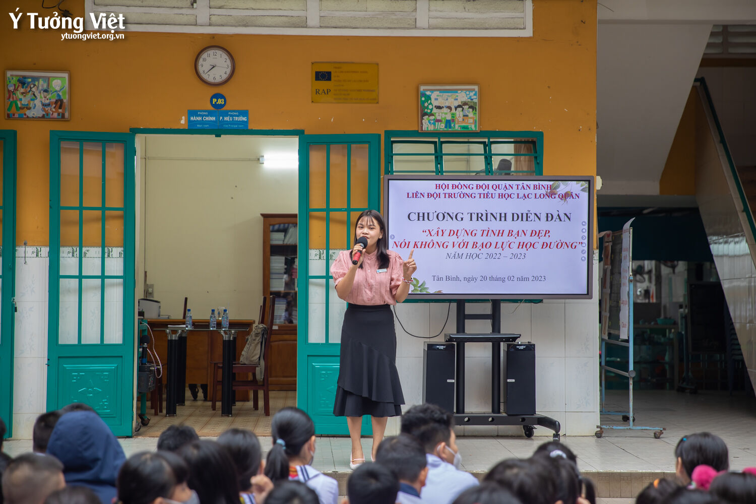 Xây Dựng Tình Bạn đẹp Nói Không Với Bạo Lực Học đường Cùng Các Bạn Học Sinh Trường Th Lạc Long Quân 01