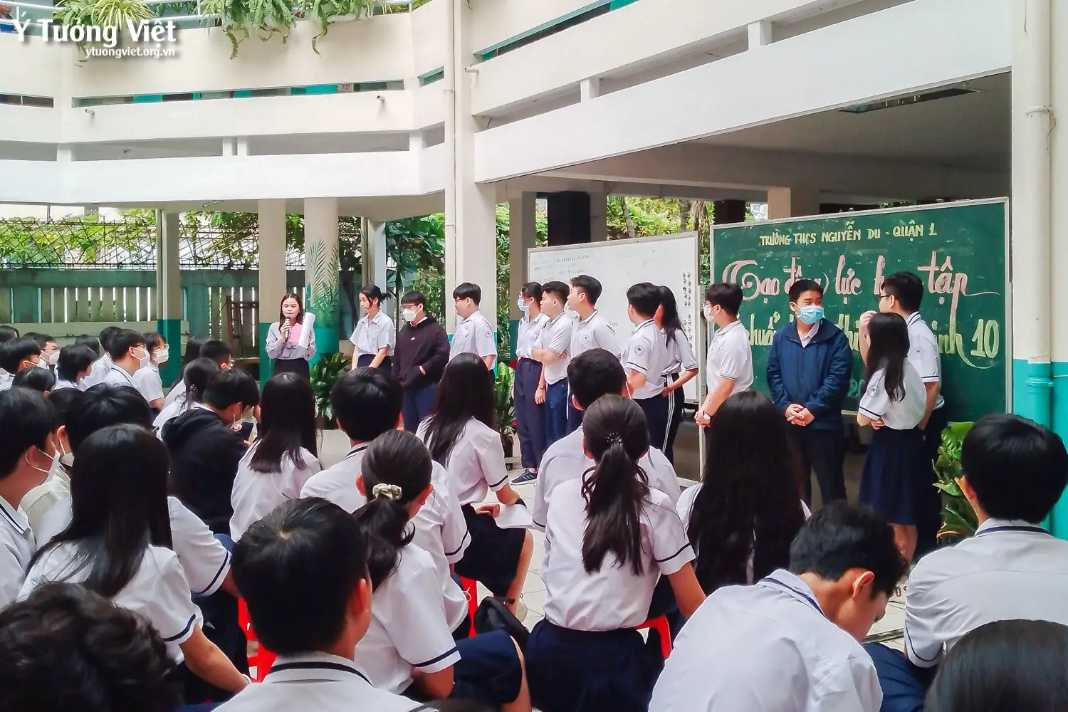 Bỏ Túi Bí Kíp Hô Biến áp Lực Thành động Lực Cùng Các Bạn Học Sinh Thcs Nguyễn Du 01