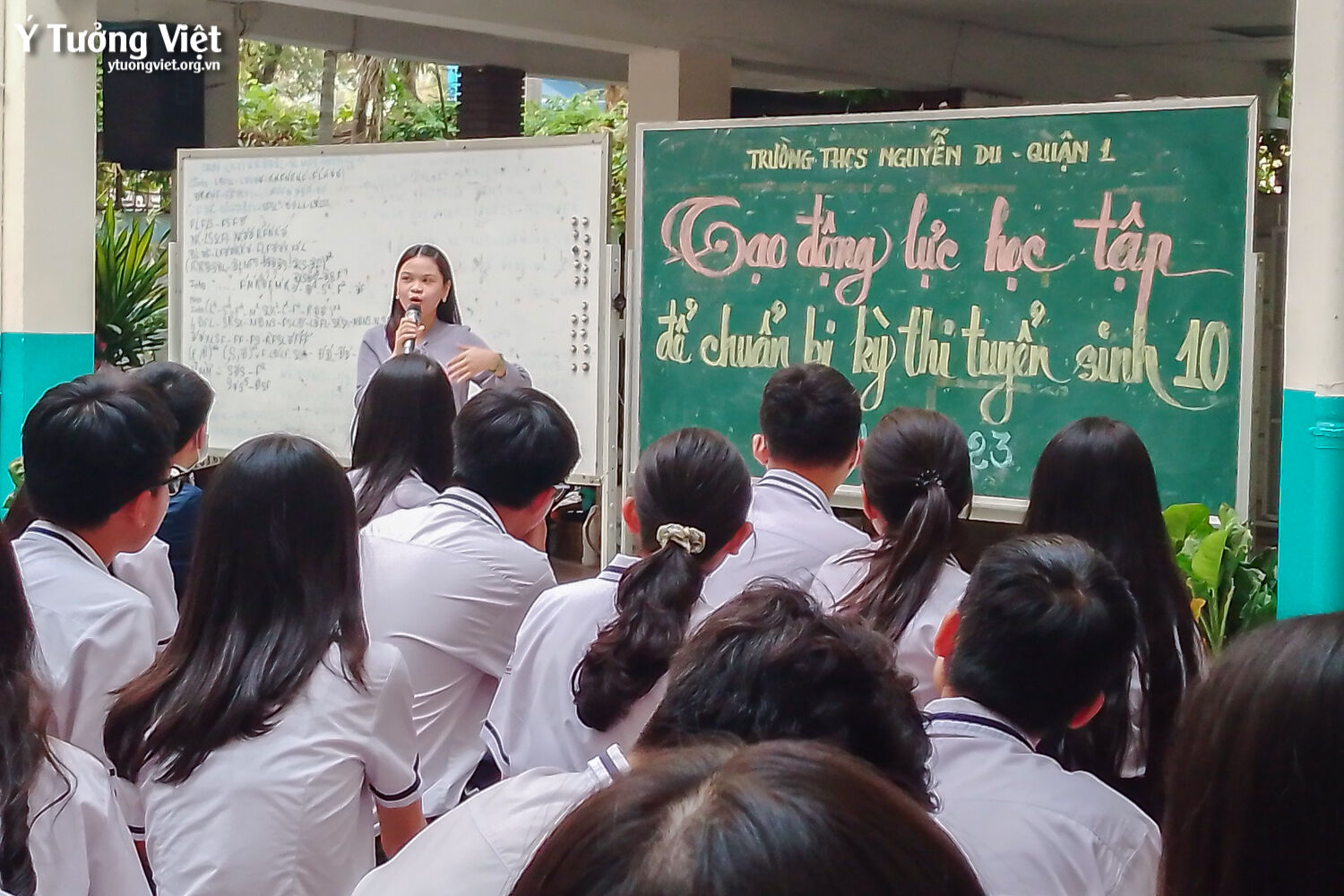Bỏ Túi Bí Kíp Hô Biến áp Lực Thành động Lực Cùng Các Bạn Học Sinh Thcs Nguyễn Du 02