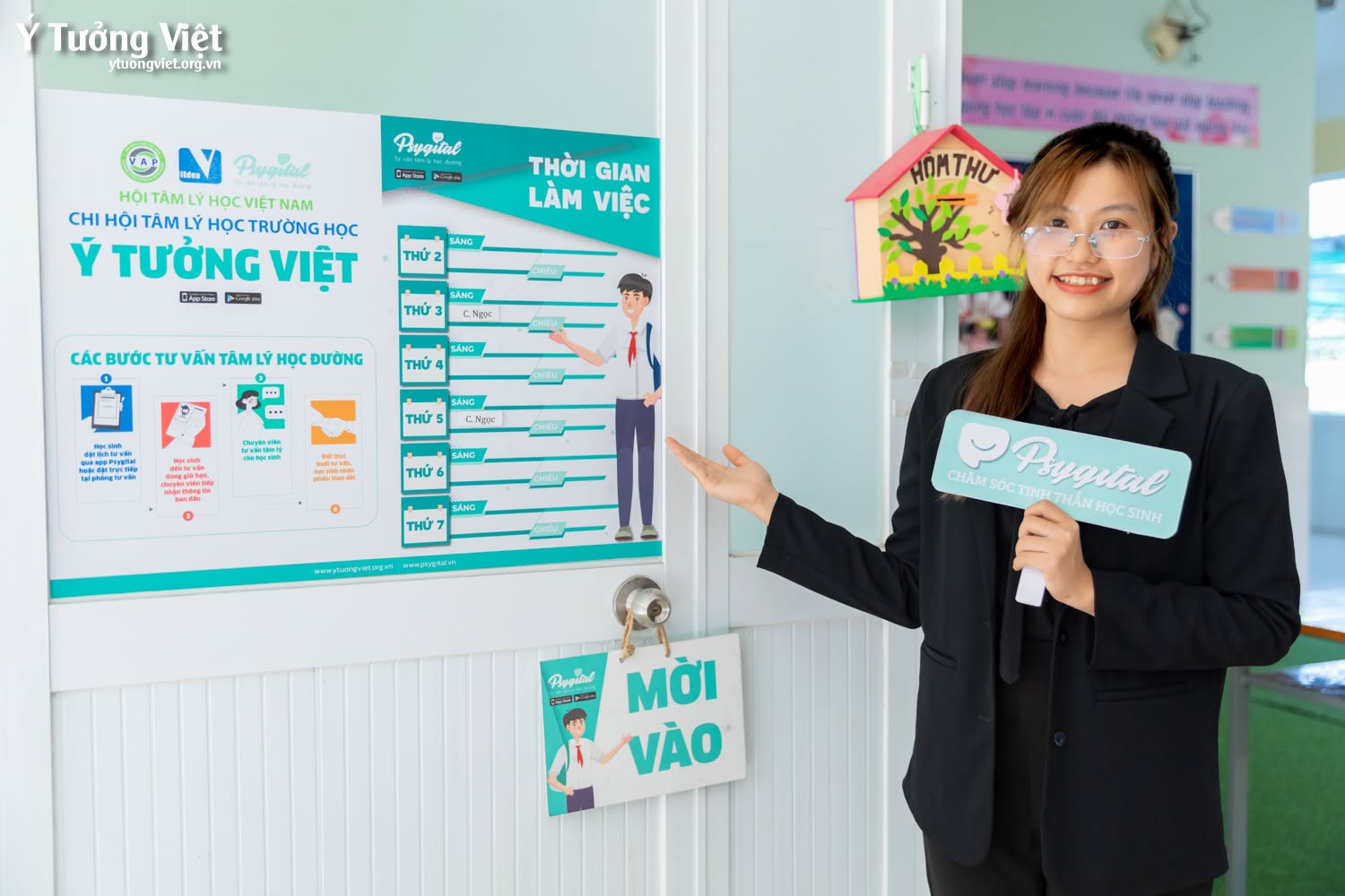 Cùng tụi mình ghé thăm phòng TƯ VẤN TÂM LÝ HỌC ĐƯỜNG trường THCS Tôn Thất Tùng