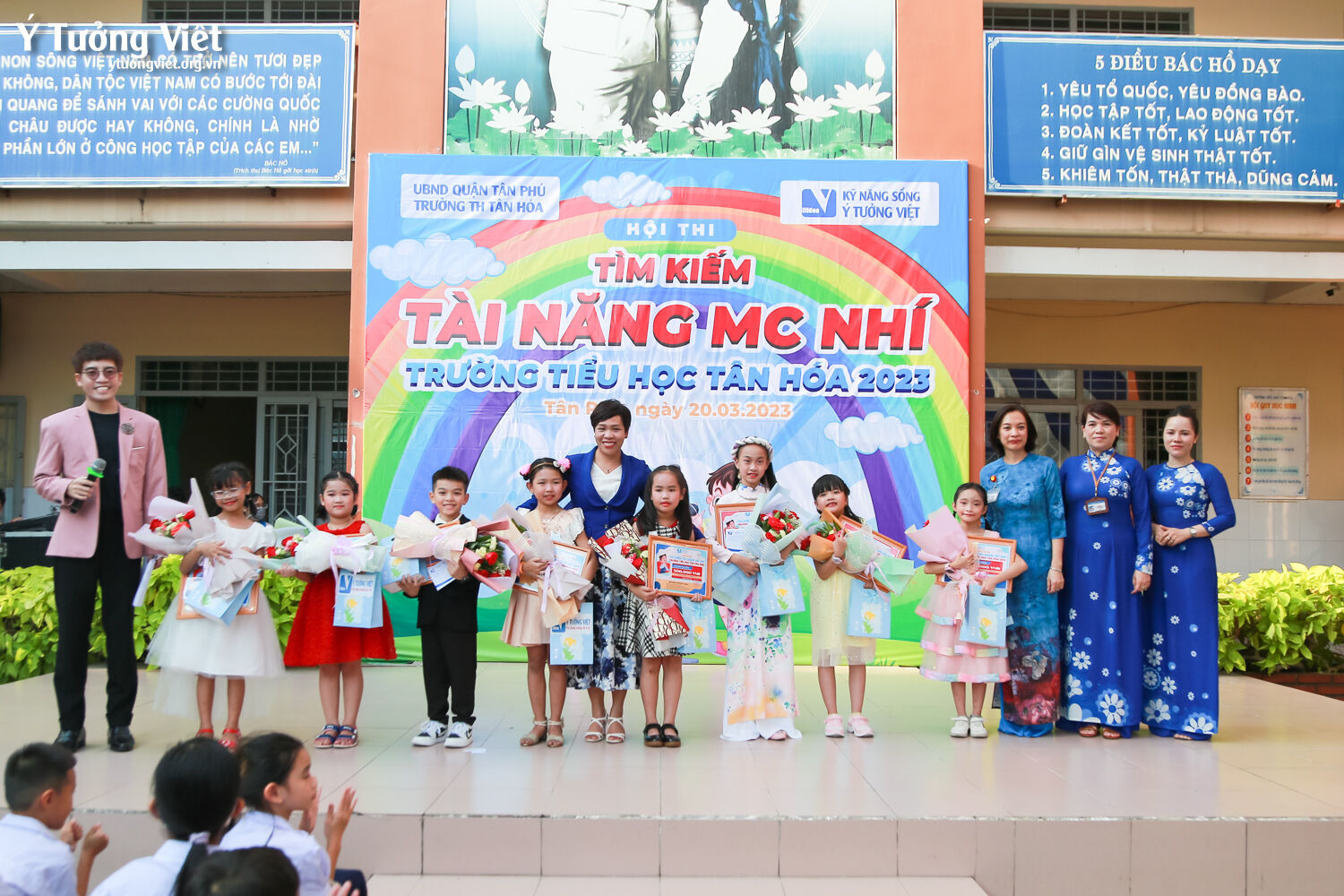 Chung Kết Cuộc Thi Tìm Kiếm Tài Năng Mc Nhí Năm 2023 Những Khoảnh Khắc Tỏa Sáng Rực Rỡ Của Các én Nhỏ Trường Th Tân Hóa 01