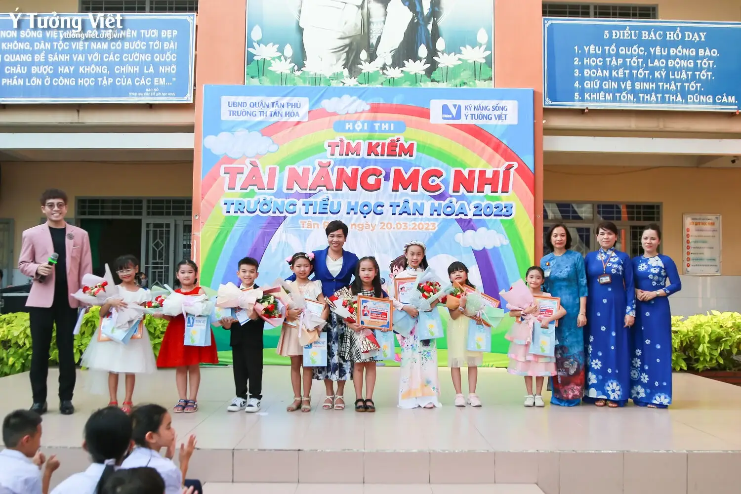 Chung Kết Cuộc Thi Tìm Kiếm Tài Năng Mc Nhí Năm 2023 Những Khoảnh Khắc Tỏa Sáng Rực Rỡ Của Các én Nhỏ Trường Th Tân Hóa 01