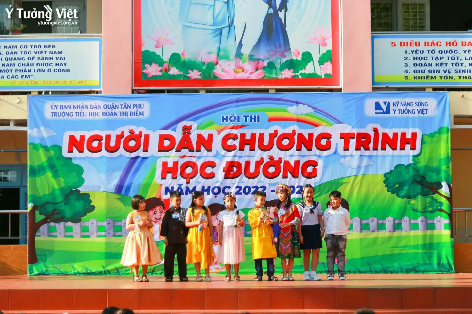 Chung Kết Xếp Hạng Cuộc Thi Người Dẫn Chương Trình Học đường Trường Th Đoàn Thị Điểm Một Sân Khấu Chung Kết Thật Thử Thách Và đáng Nhớ 01