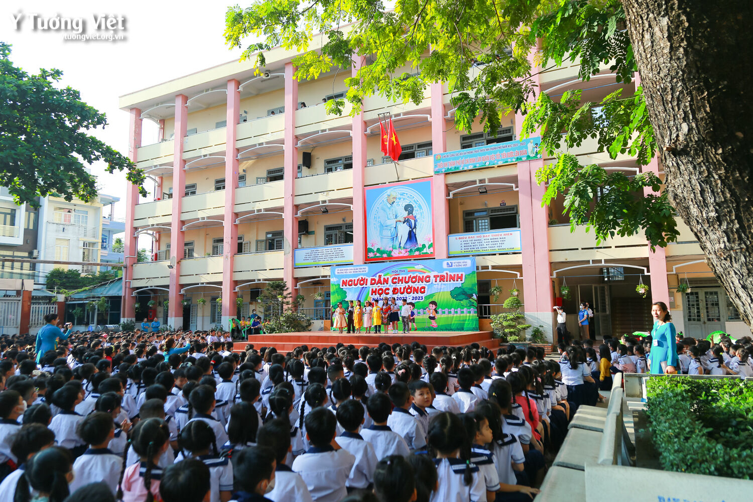 Chung Kết Xếp Hạng Cuộc Thi Người Dẫn Chương Trình Học đường Trường Th Đoàn Thị Điểm Một Sân Khấu Chung Kết Thật Thử Thách Và đáng Nhớ 05
