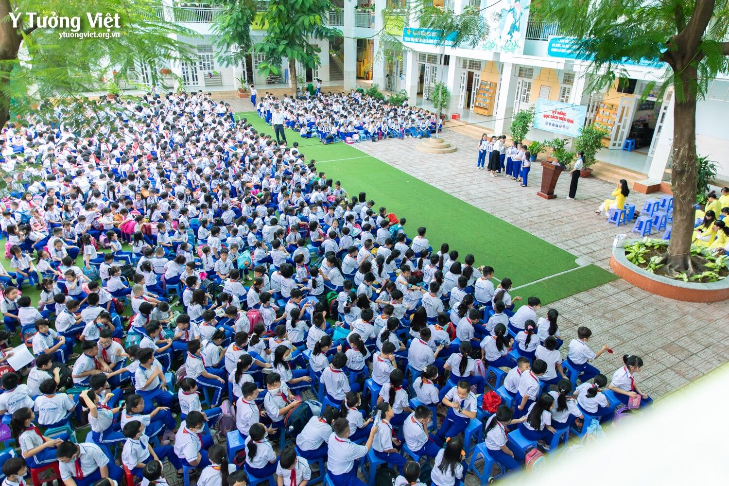 Cùng Các Bạn Học Sinh Trường Th Tân Hương Chinh Phục Thế Giới Sách Kỳ Thú Với Kỹ Năng đọc Sách Hiệu Quả 01
