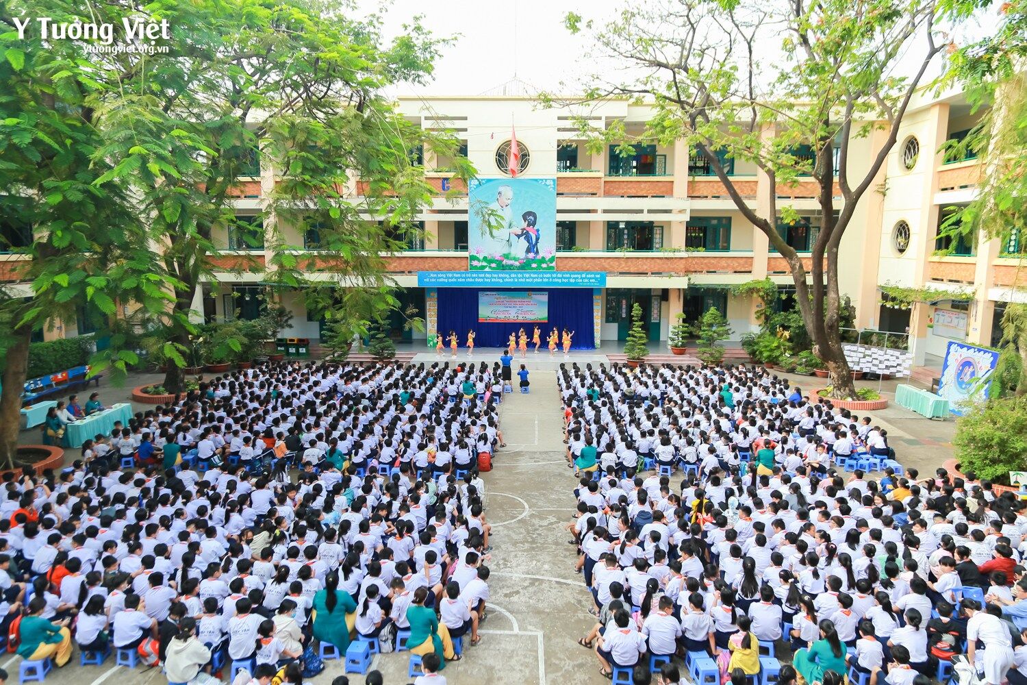 Một Sáng đầu Tuần Hết Mình ở Ngày Hội Thiếu Nhi Vui Khỏe Và Sân Chơi Thực Hành Kỹ Năng Sống Trường Th Hiệp Tân 01