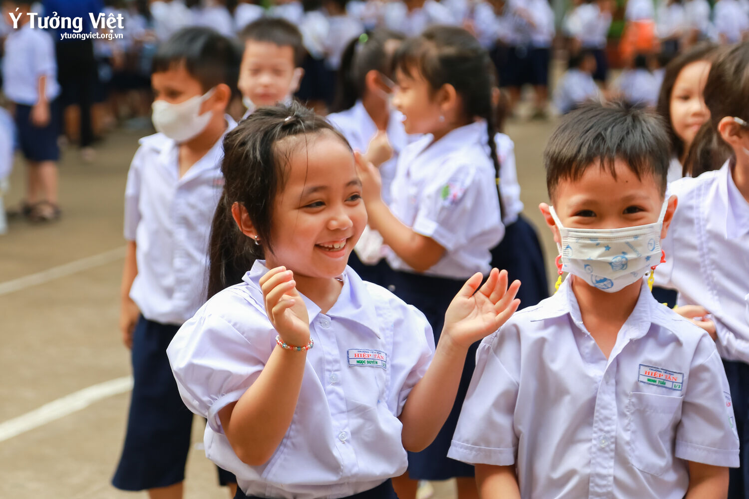 Một Sáng đầu Tuần Hết Mình ở Ngày Hội Thiếu Nhi Vui Khỏe Và Sân Chơi Thực Hành Kỹ Năng Sống Trường Th Hiệp Tân 34