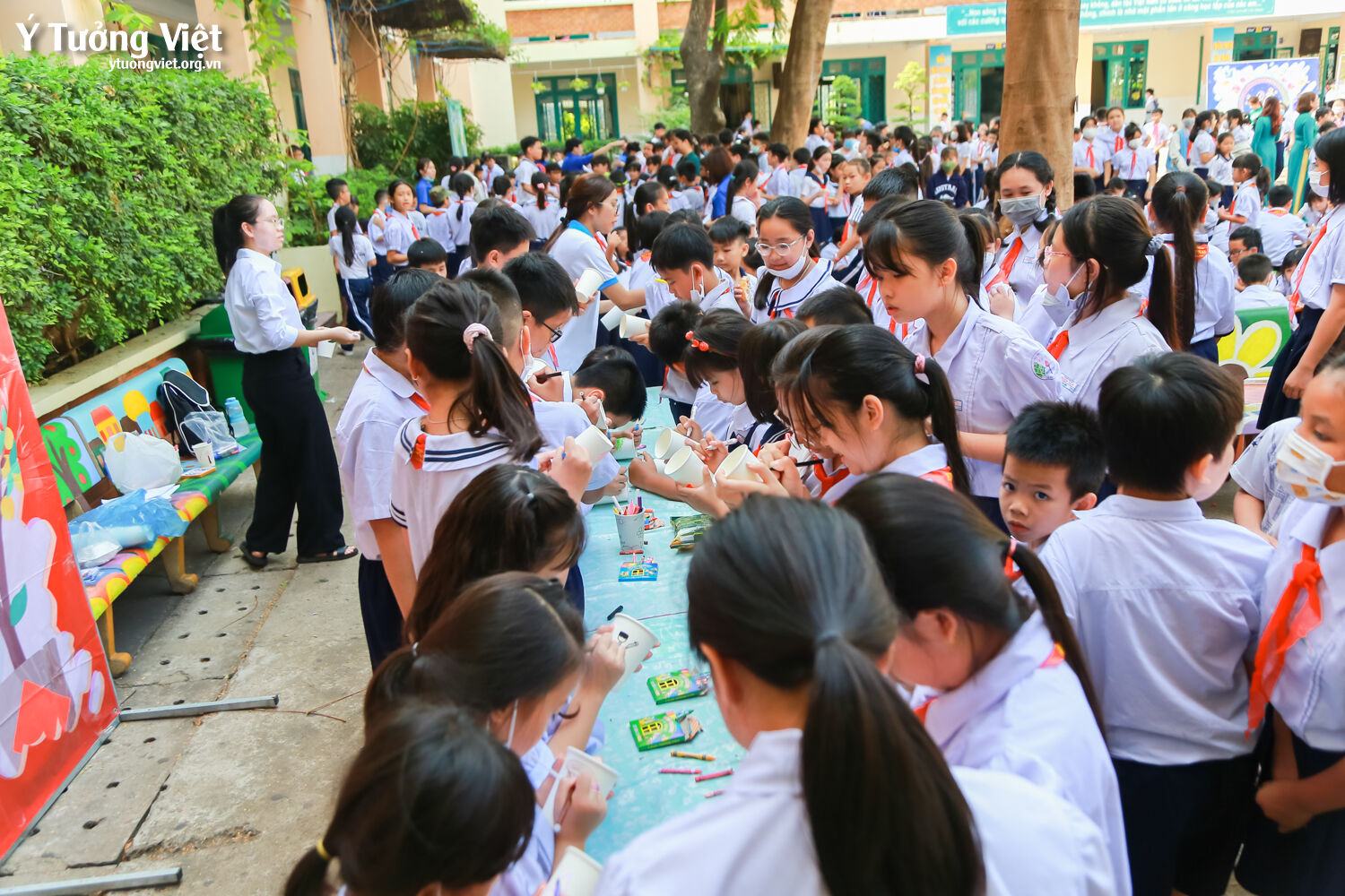 Một Sáng đầu Tuần Hết Mình ở Ngày Hội Thiếu Nhi Vui Khỏe Và Sân Chơi Thực Hành Kỹ Năng Sống Trường Th Hiệp Tân 36