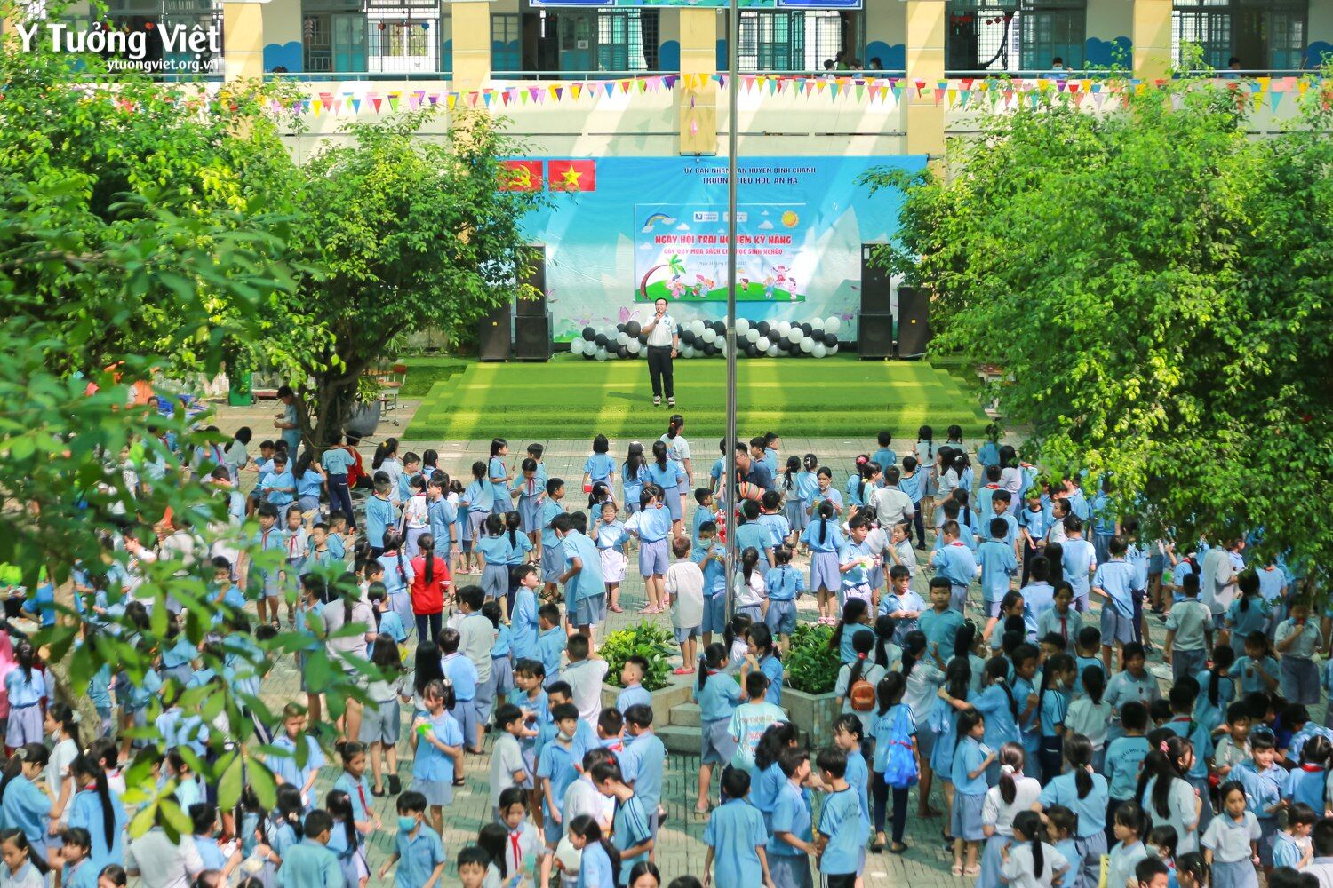 Ngày Hội Trải Nghiệm Kỹ Năng Sống Hoạt động Gây Quỹ Mua Sách Cho Học Sinh Khó Khăn Trường Th An Hạ 01