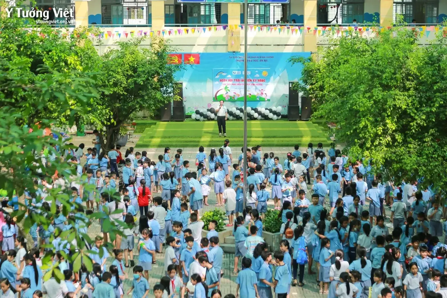 Ngày Hội Trải Nghiệm Kỹ Năng Sống Hoạt động Gây Quỹ Mua Sách Cho Học Sinh Khó Khăn Trường Th An Hạ 01