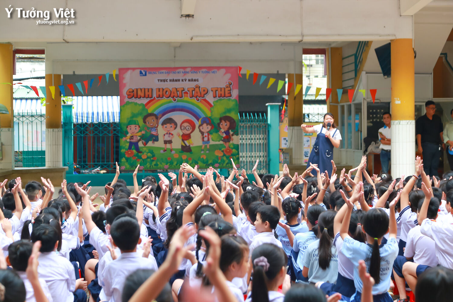 Sân Chơi Thực Hành Kỹ Năng Sống Trường Th Lạc Long Quân Lúc Chơi Hết Mình Lúc Về Có Hình 05