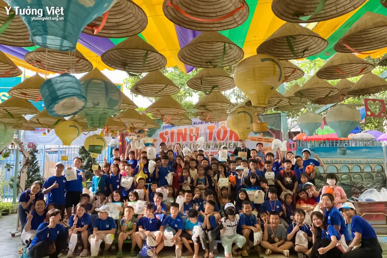 Dã Ngoại Hè Sinh Tồn Trong Thiên Nhiên Hành Trình Mang Kỹ Năng đi Từ Lớp Học đến Thực Tế Cùng Các Bạn Nhỏ Ở Khoá Hè Bản Lĩnh Nhà Ý Tưởng Việt 01