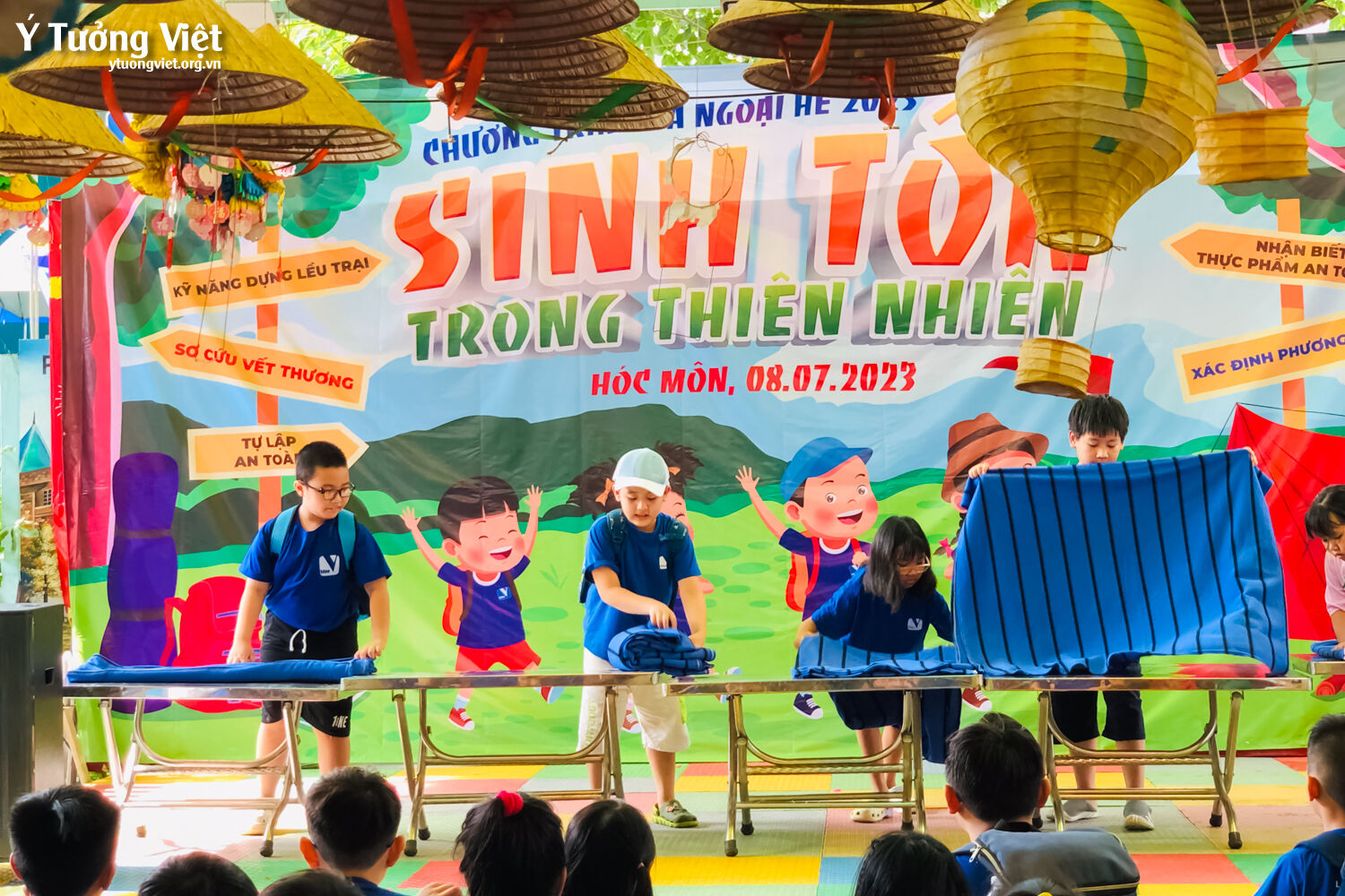 Dã Ngoại Hè Sinh Tồn Trong Thiên Nhiên Hành Trình Mang Kỹ Năng đi Từ Lớp Học đến Thực Tế Cùng Các Bạn Nhỏ Ở Khoá Hè Bản Lĩnh Nhà Ý Tưởng Việt 60