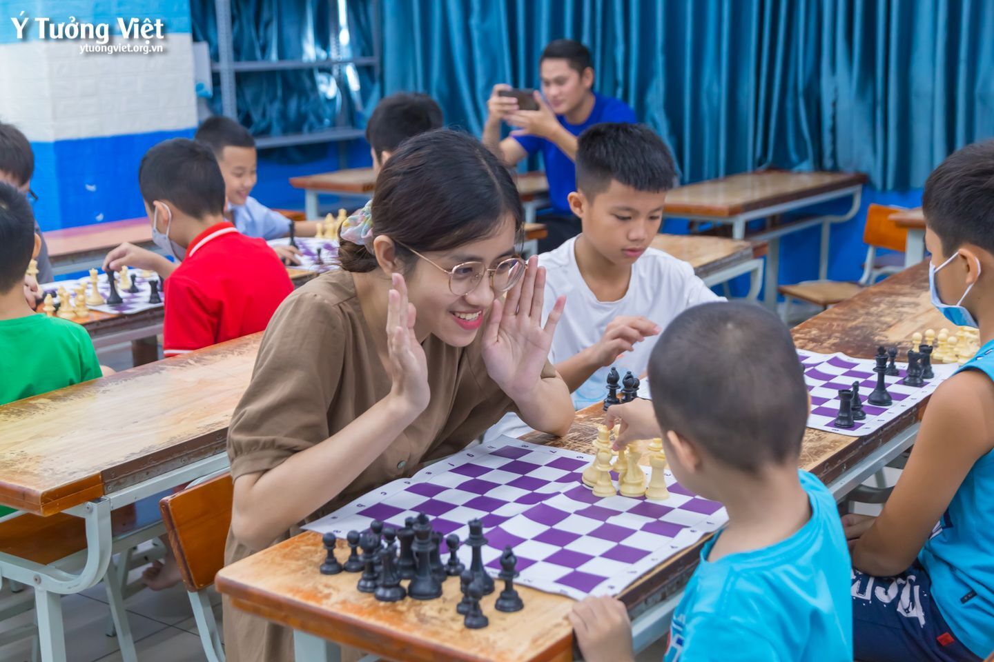 Khai Giảng Khoá Học Cờ Vua Cùng 10 Kỳ Thủ Nhí Siêu đáng Yêu 01