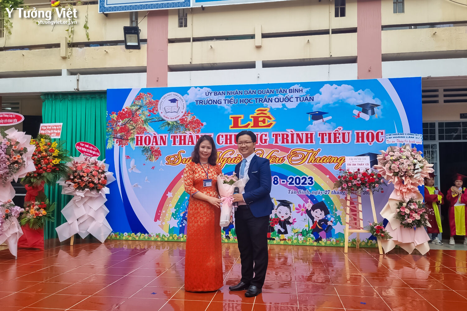 Lễ Hoàn Thành Chương Trình Tiểu Học Chuyên đề Tri ân Suối Nguồn Yêu Thương Trường Th Trần Quốc Tuấn 01