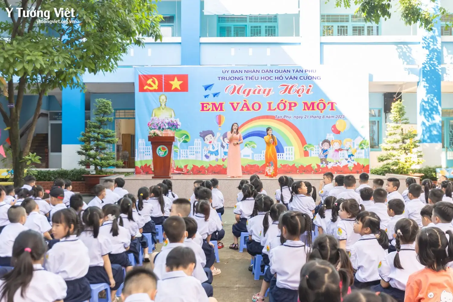 Ngày Hội Đón Học Sinh Lớp Một Trường Mới Bạn Mới 2023 Những Khoảnh Khắc Thật đáng Yêu Của Team Lớp Một Trường Th Hồ Văn Cường Và Th Tân Thới 01
