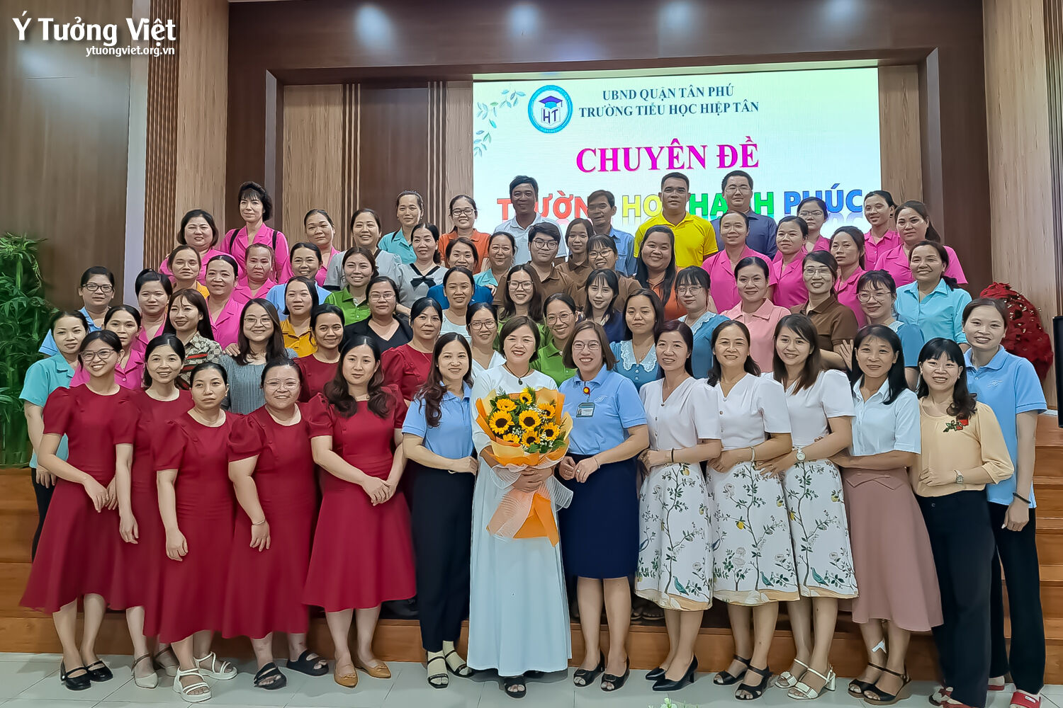 Khởi động Năm Học Mới đồng Hành Cùng Trường Th Hiệp Tân Xây Dựng Trường Học Hạnh Phúc 01