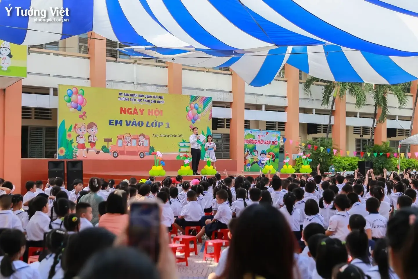 Ngày Hội Đón Học Sinh Lớp Một Trường Mới Bạn Mới 2023 Lúc đi Hết Mình Lúc Về Toàn Hình Xinh Nha Các Bạn Nhỏ Trường Th Phan Chu Trinh Th Tân Hoá Ơi 01