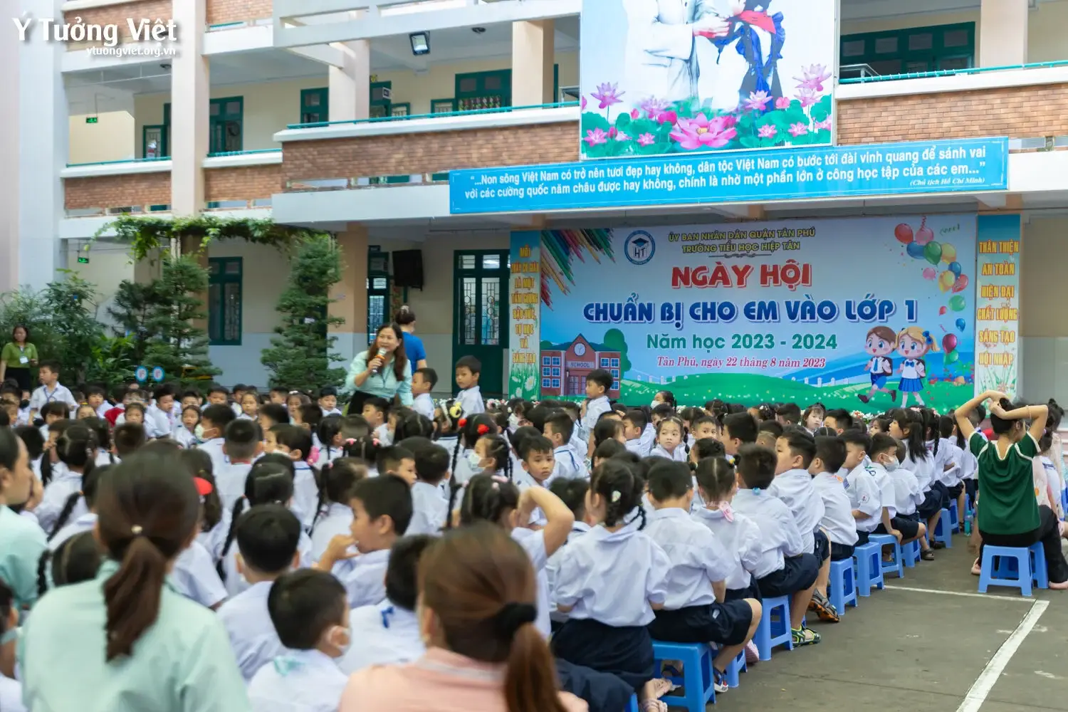 Ngày Hội Đón Học Sinh Lớp Một Trường Mới Bạn Mới 2023 Lưu Giữ Những Ấn Tượng đầu Tiên Thật đẹp Cùng Trường Th Hiệp Tân Th Trần Văn Ơn 01