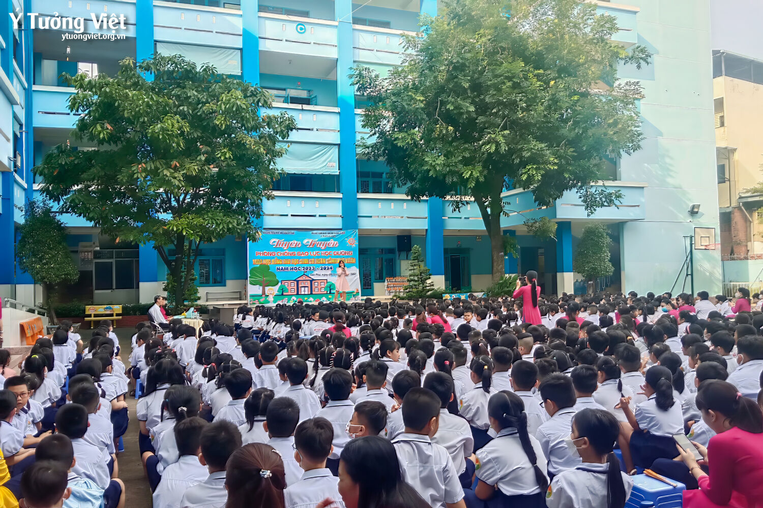 Đồng Hành Kiến Tạo Môi Trường Học đường An Toàn Hạnh Phúc Cùng Trường Th Hồ Văn Cường Trong Chuyên đề Phòng Chống Bạo Lực Học đường 01