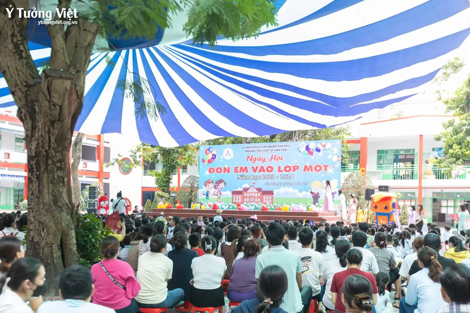 Ngày Hội Đón Học Sinh Lớp Một Trường Mới Bạn Mới 2023 Lời Chào Tạm Biệt Ở Trường Th Lê Văn Tám 01