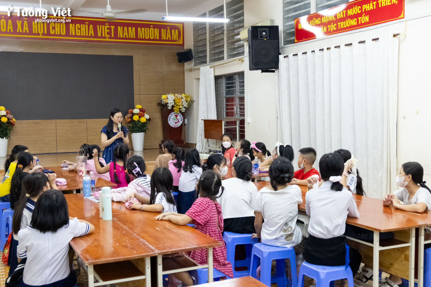 Câu Lạc Bộ Năng Khiếu Đứng Trước đám đông Không Còn Là Nỗi Sợ Với Các Bạn Nhỏ Ở Clb Mc Nhí Th Phan Chu Trinh 01